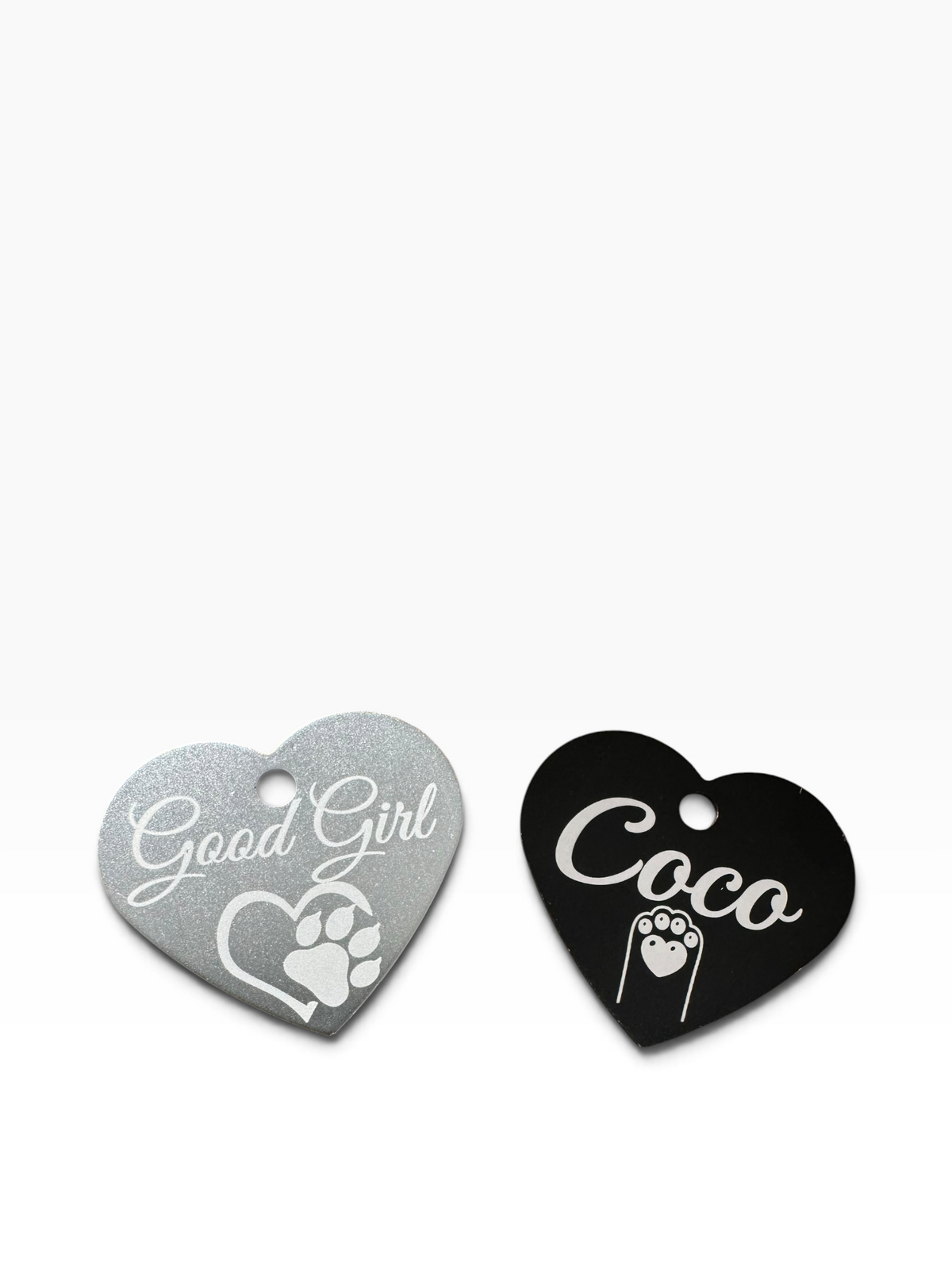 Custom Laser XL Engraved Dog Bone Tag Necklace