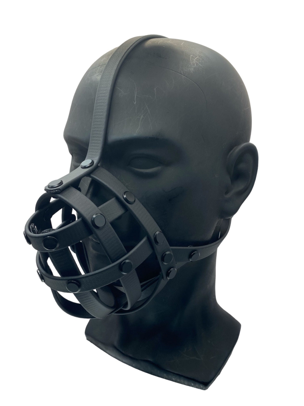 Matte Black Classic Hardware Face Muzzle