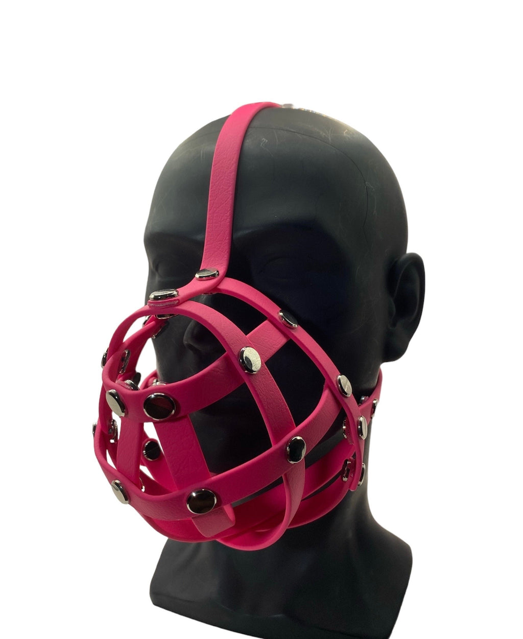 Pink Premium Hardware Face Muzzle