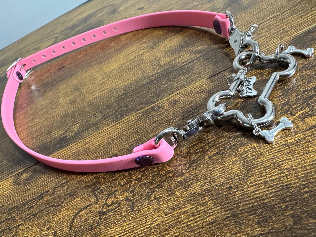 Custom Classic Hardware Bone Clip Necklace
