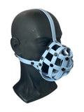 Pastel Blue Premium Hardware Face Muzzle