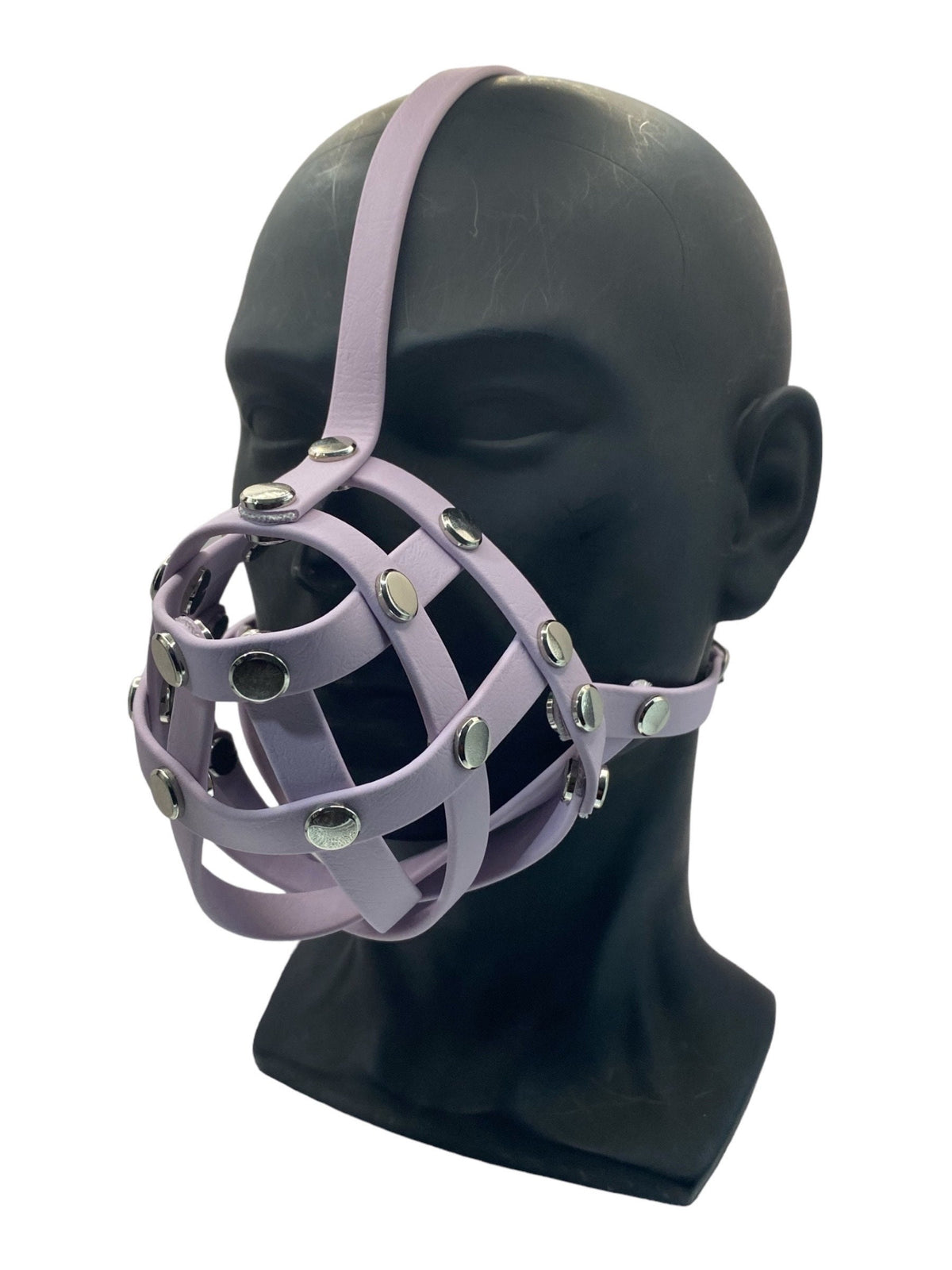 Pastel Purple Premium Hardware Face Muzzle