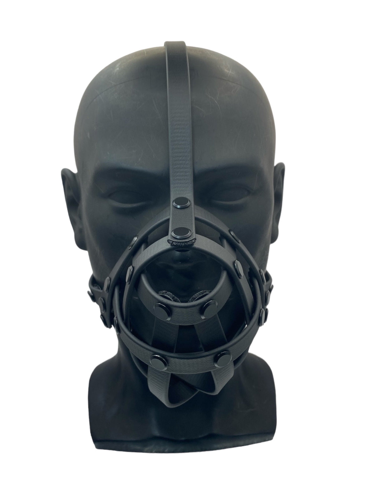 Matte Black Classic Hardware Face Muzzle