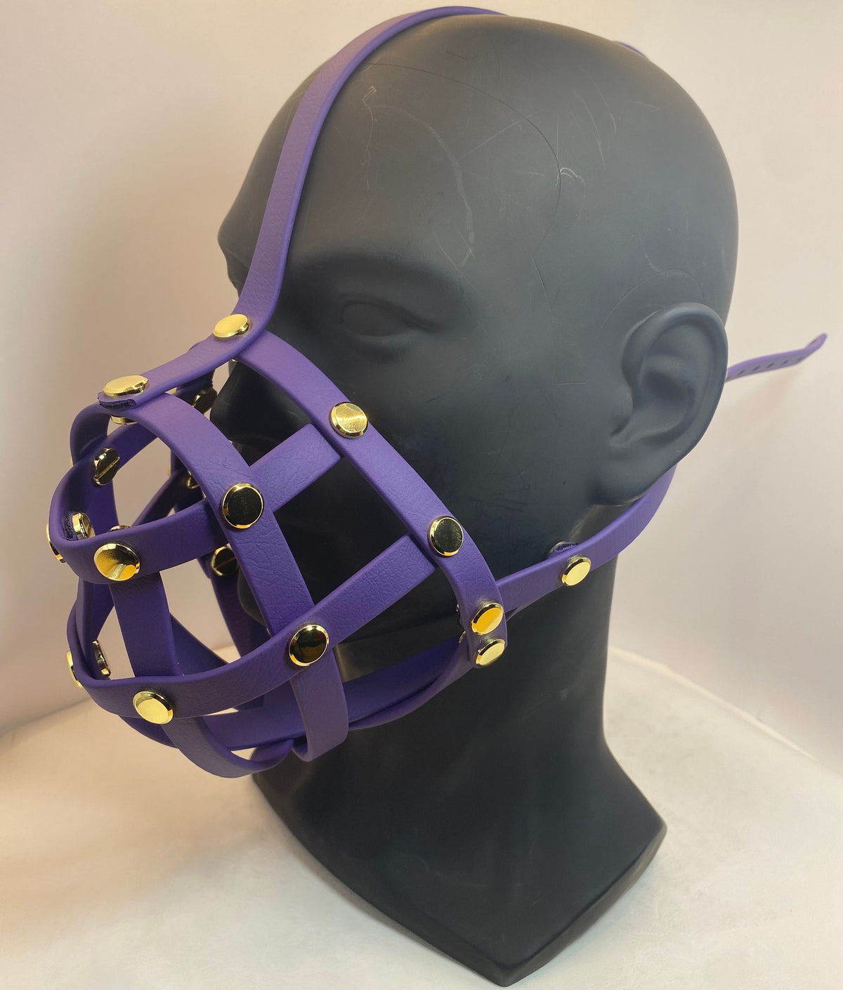 Purple Premium Hardware Face Muzzle