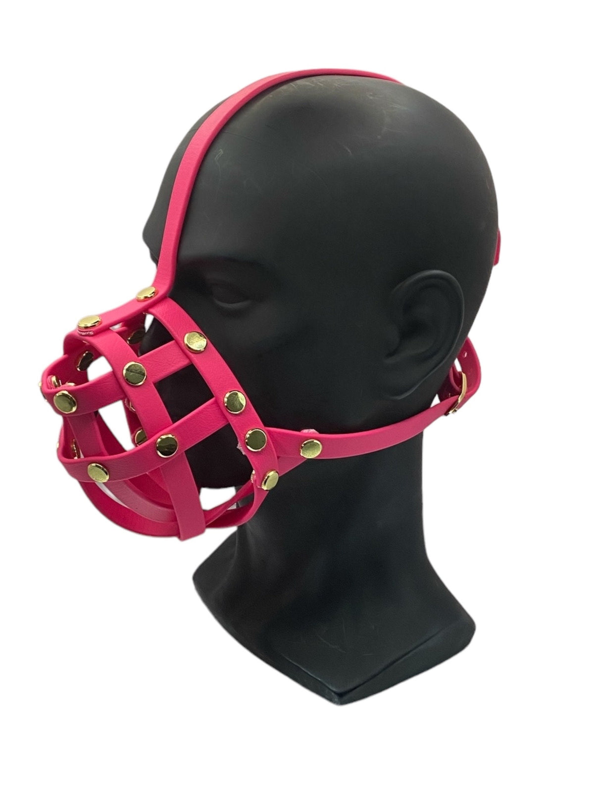 Pink Premium Hardware Face Muzzle