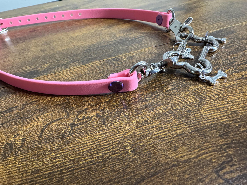 Custom Classic Hardware Bone Clip Necklace