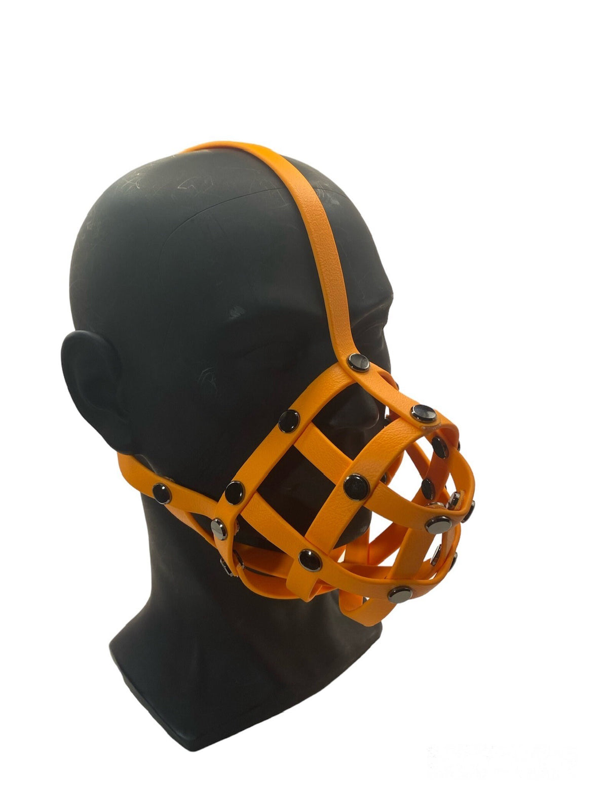 Orange Premium Hardware Face Muzzle
