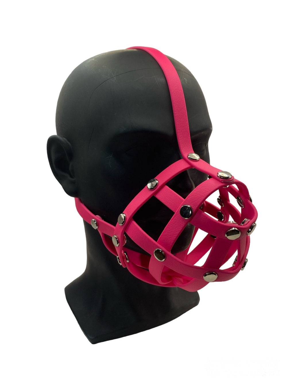 Pink Premium Hardware Face Muzzle