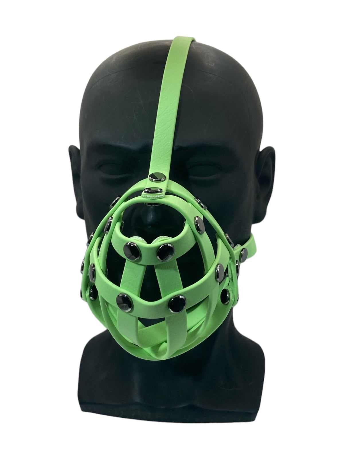 Pastel Green Premium Hardware Face Muzzle