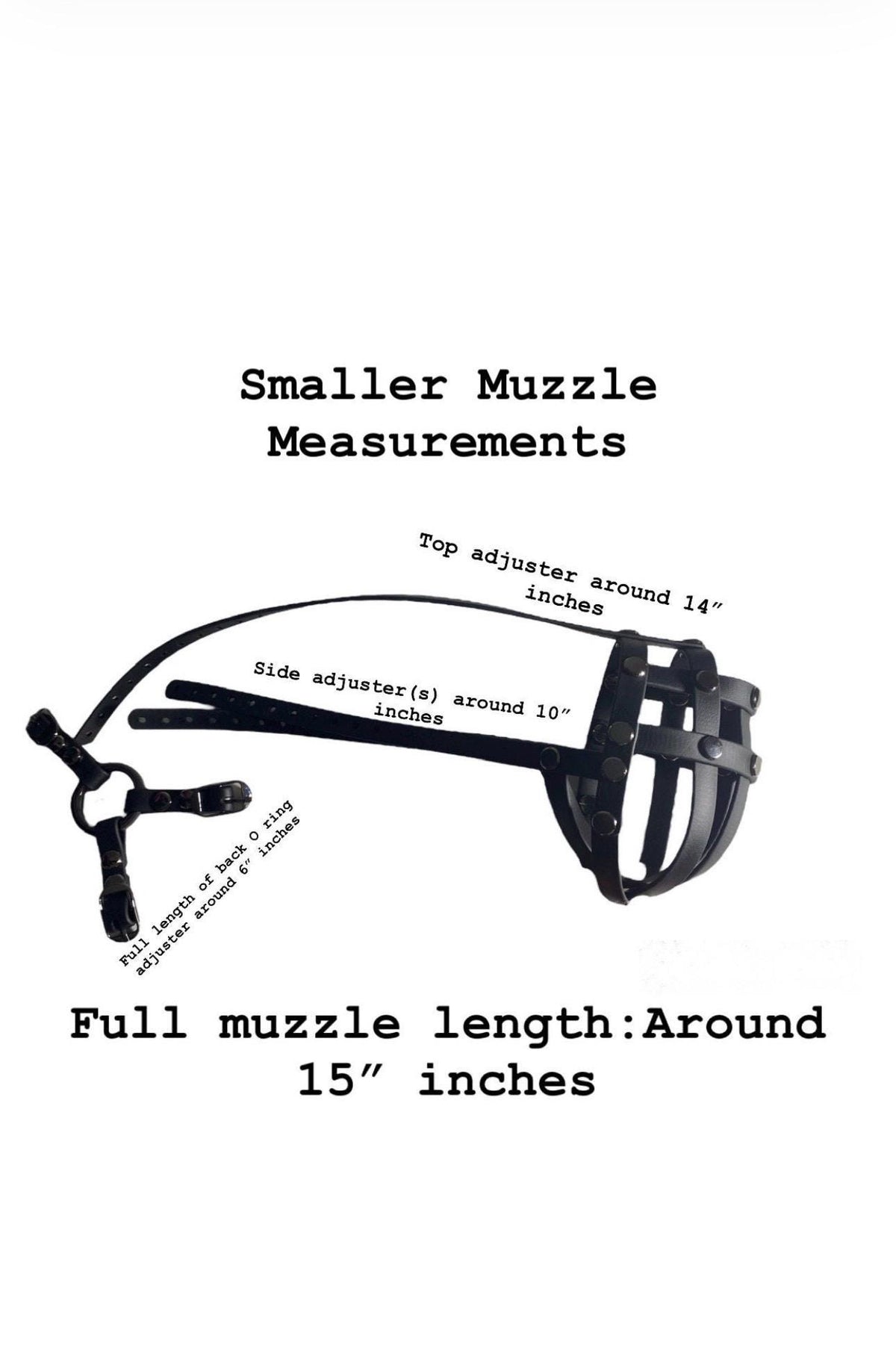 Silver Spiked Classic Hardware Face Muzzle