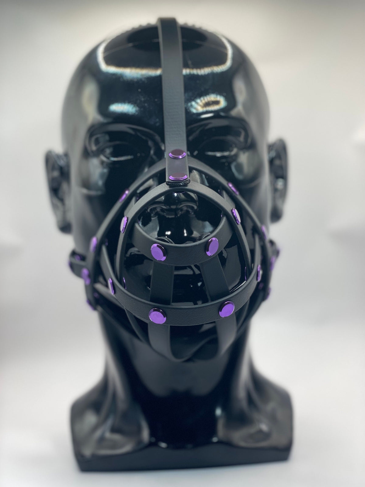 Purple Classic Hardware Face Muzzle
