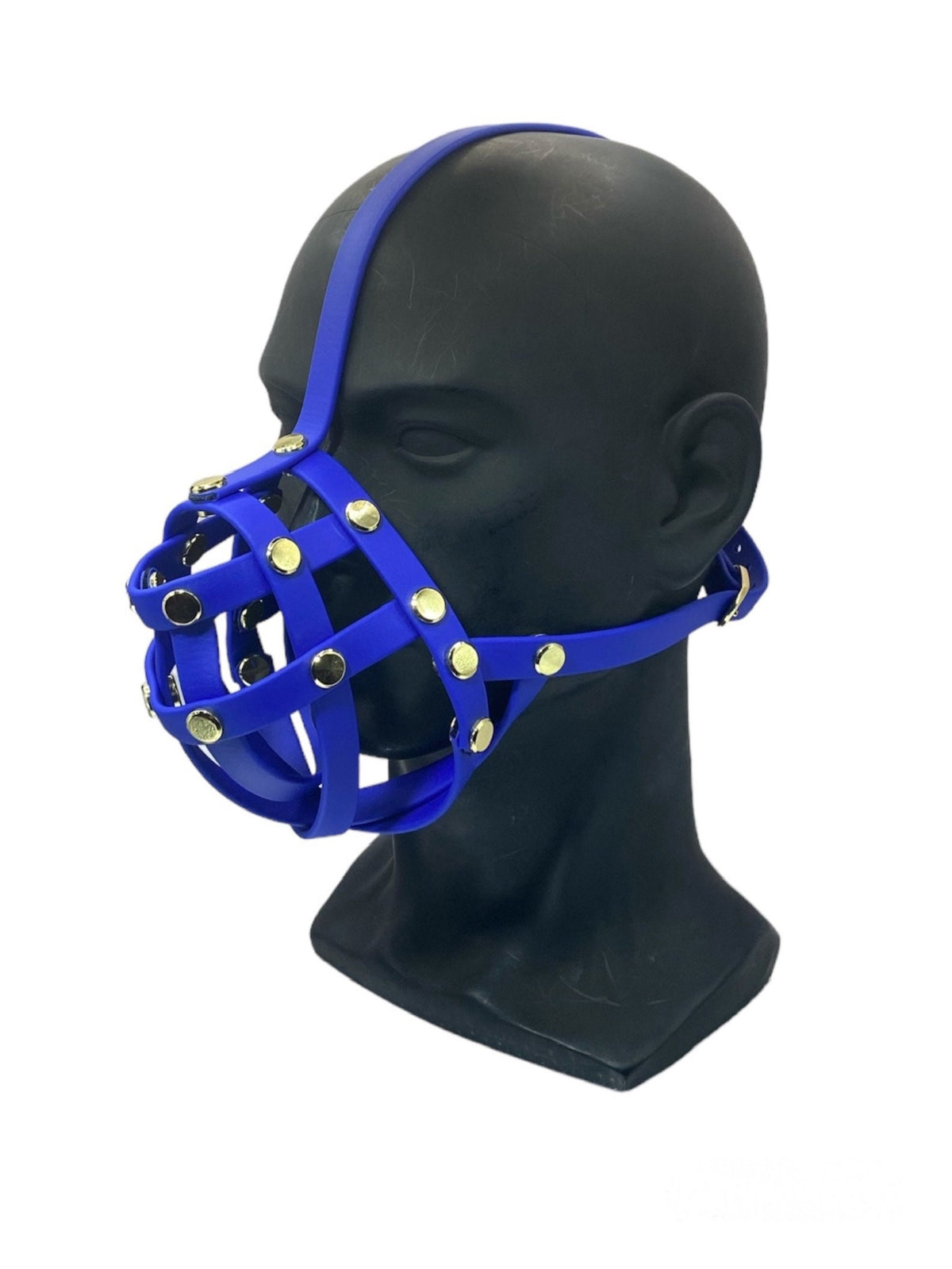 Royal Blue Premium Hardware Face Muzzle