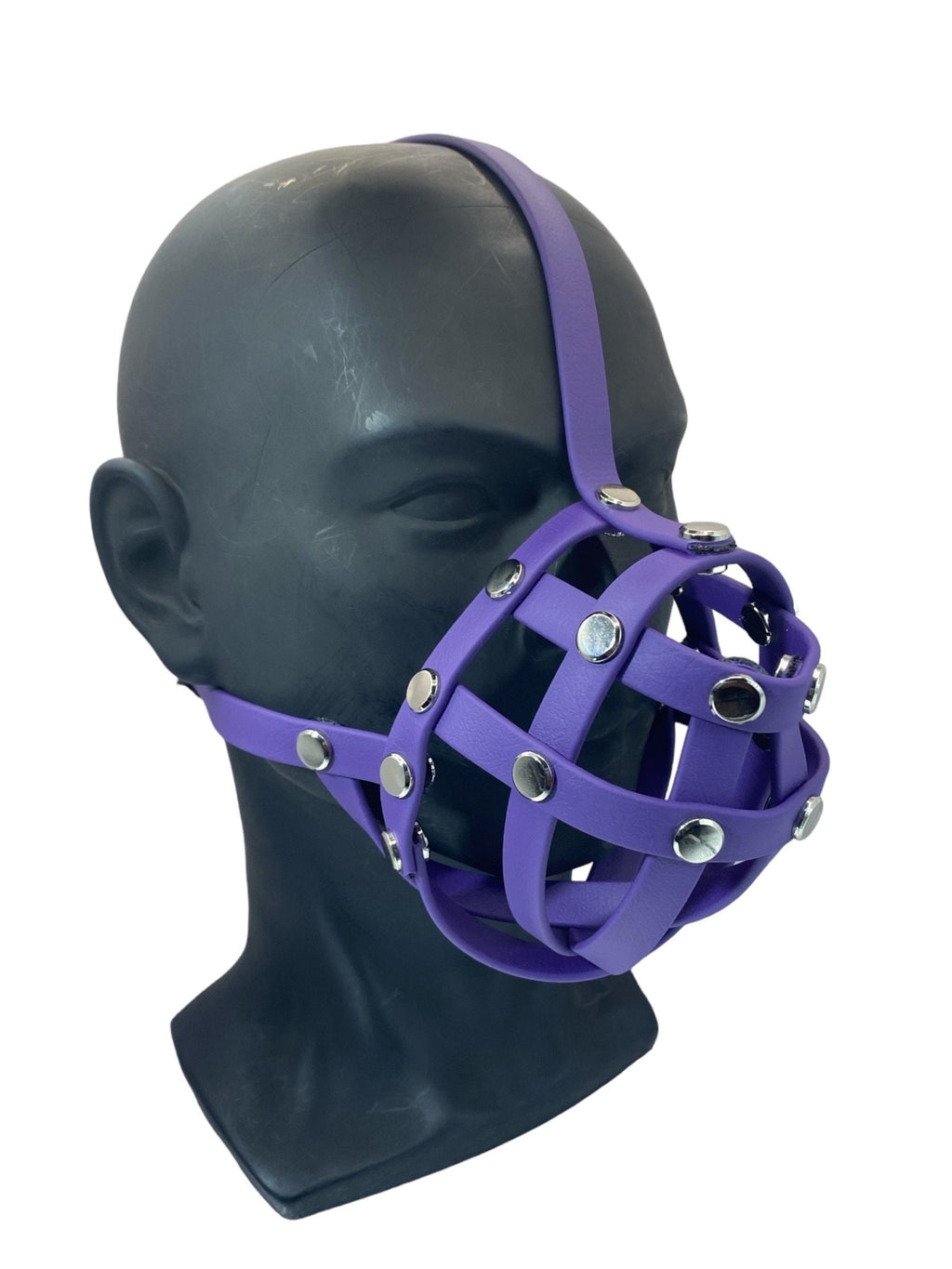Purple Premium Hardware Face Muzzle