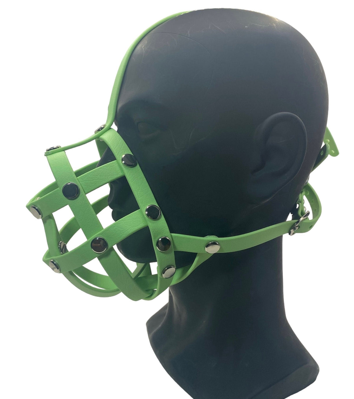 Pastel Green Premium Hardware Face Muzzle