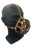 Light Brown Premium Hardware Face Muzzle