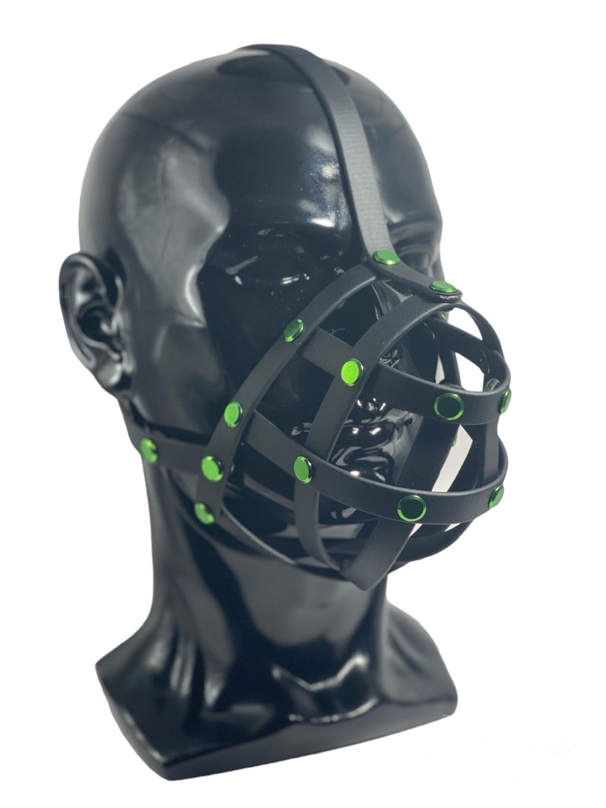 Green Classic Hardware Face Muzzle