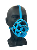 Light Blue Premium Hardware Face Muzzle