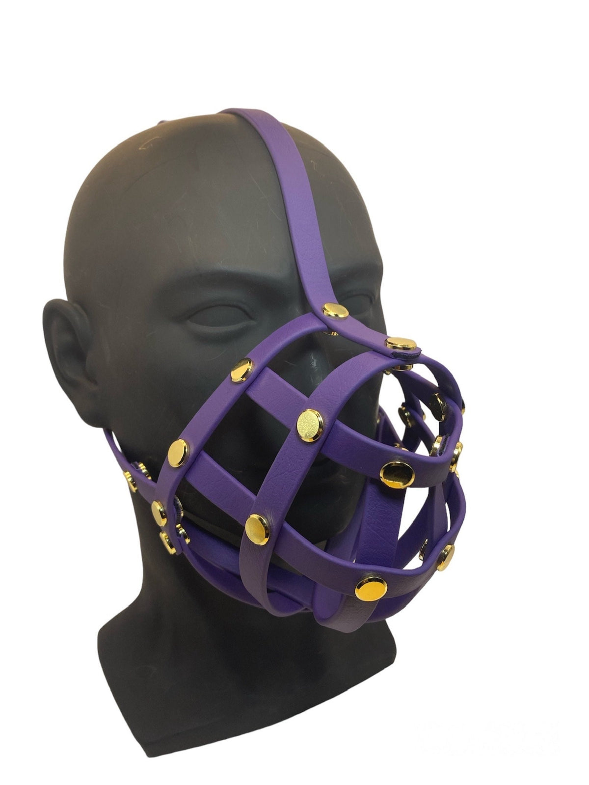 Purple Premium Hardware Face Muzzle