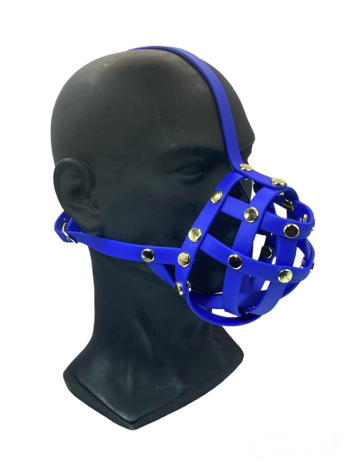 Royal Blue Premium Hardware Face Muzzle