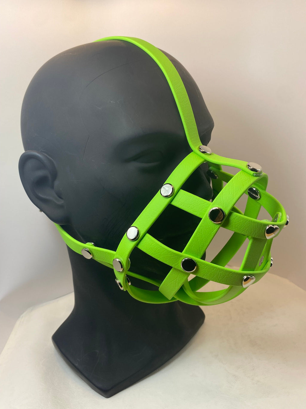 Green Premium Hardware Face Muzzle