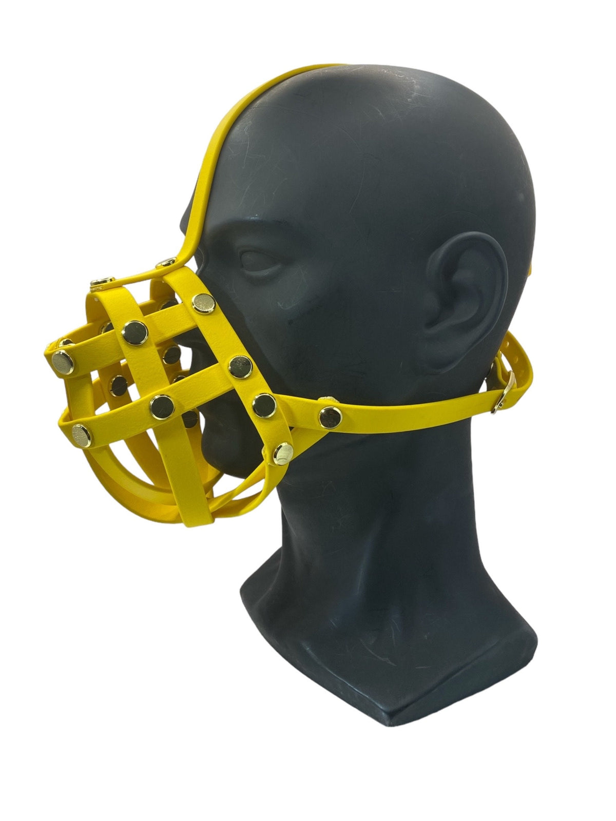 Yellow Premium Hardware Face Muzzle