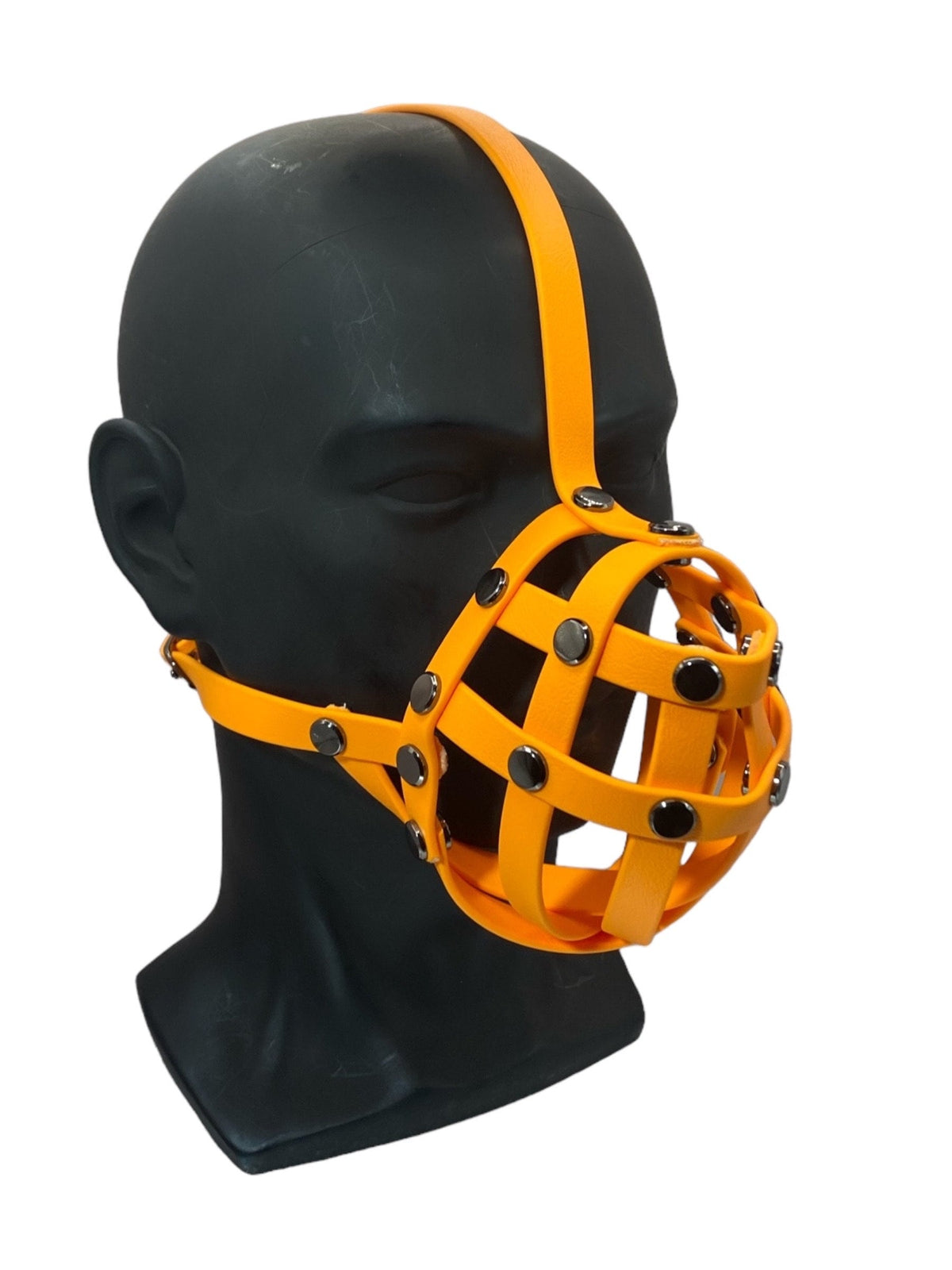 Orange Premium Hardware Face Muzzle