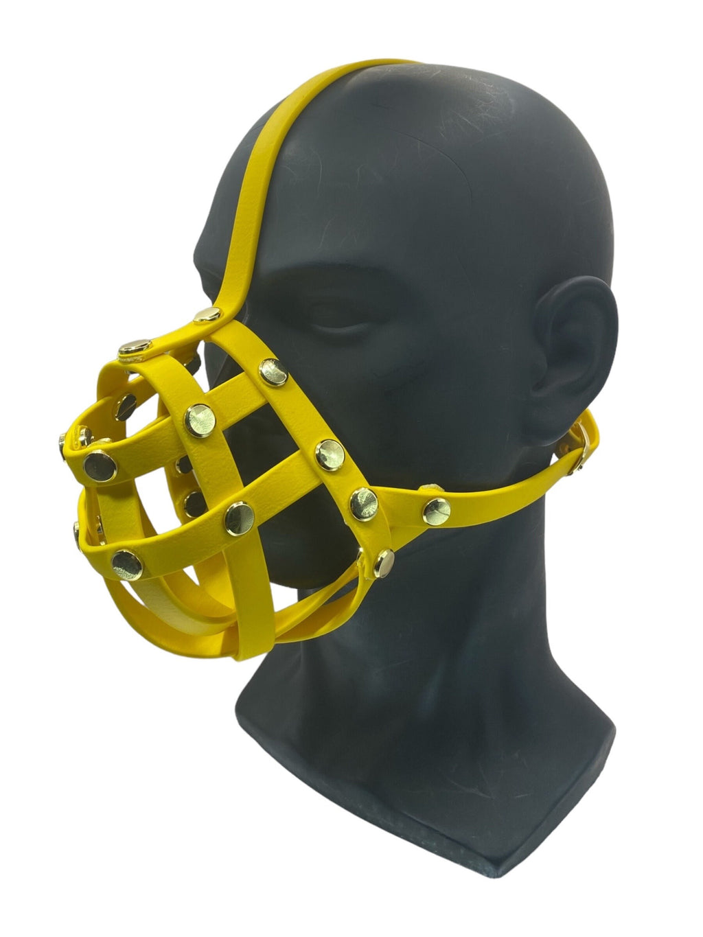 Yellow Premium Hardware Face Muzzle
