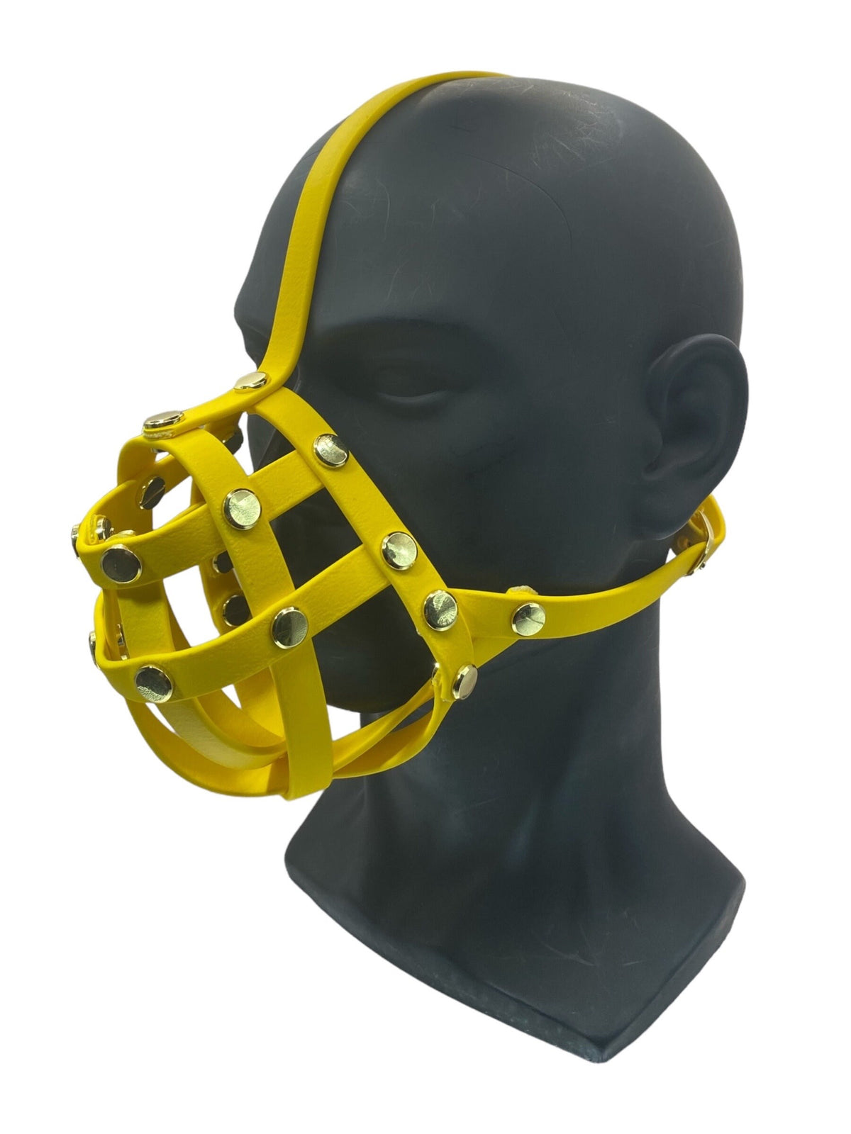 Yellow Premium Hardware Face Muzzle