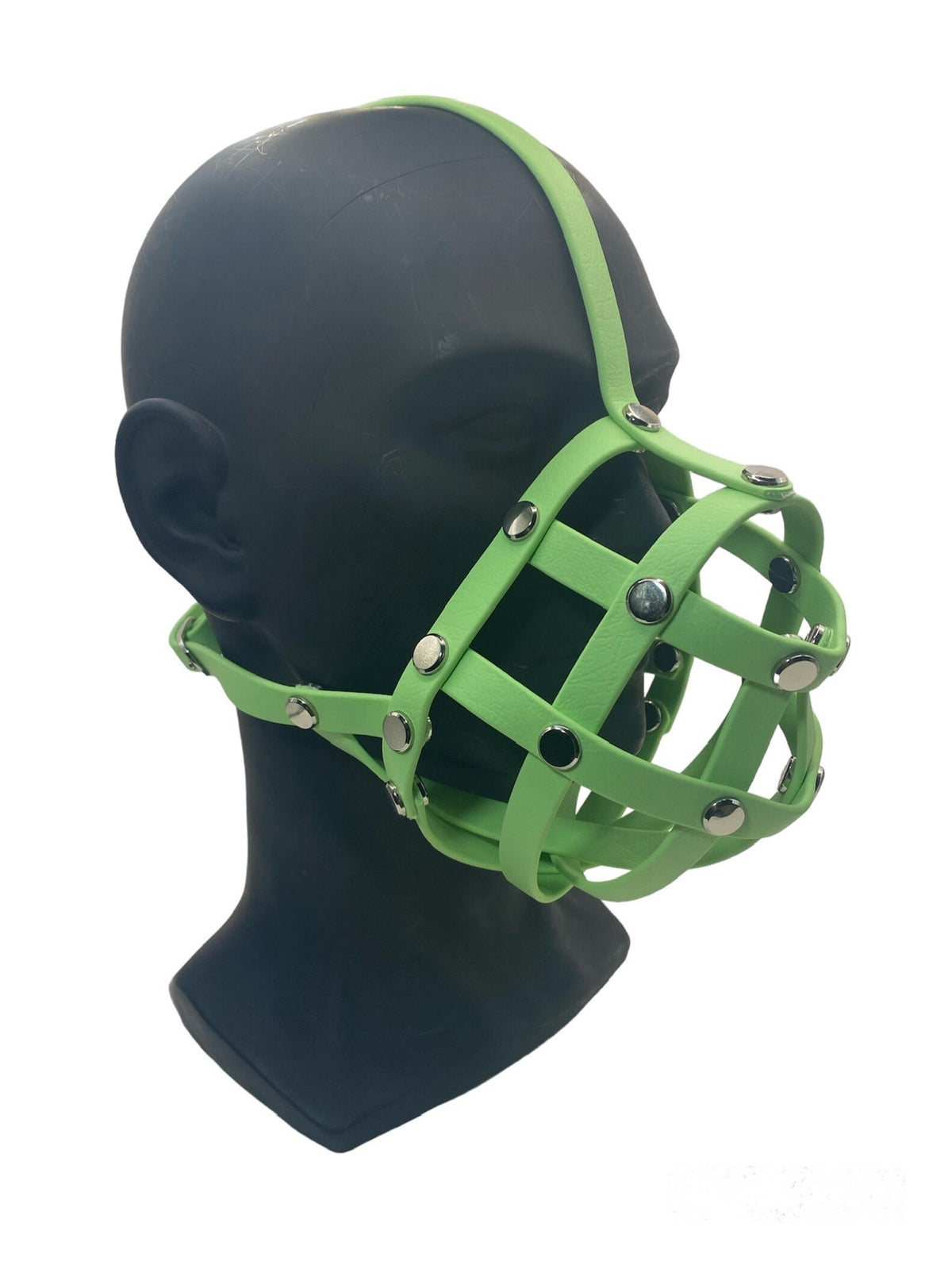 Pastel Green Premium Hardware Face Muzzle