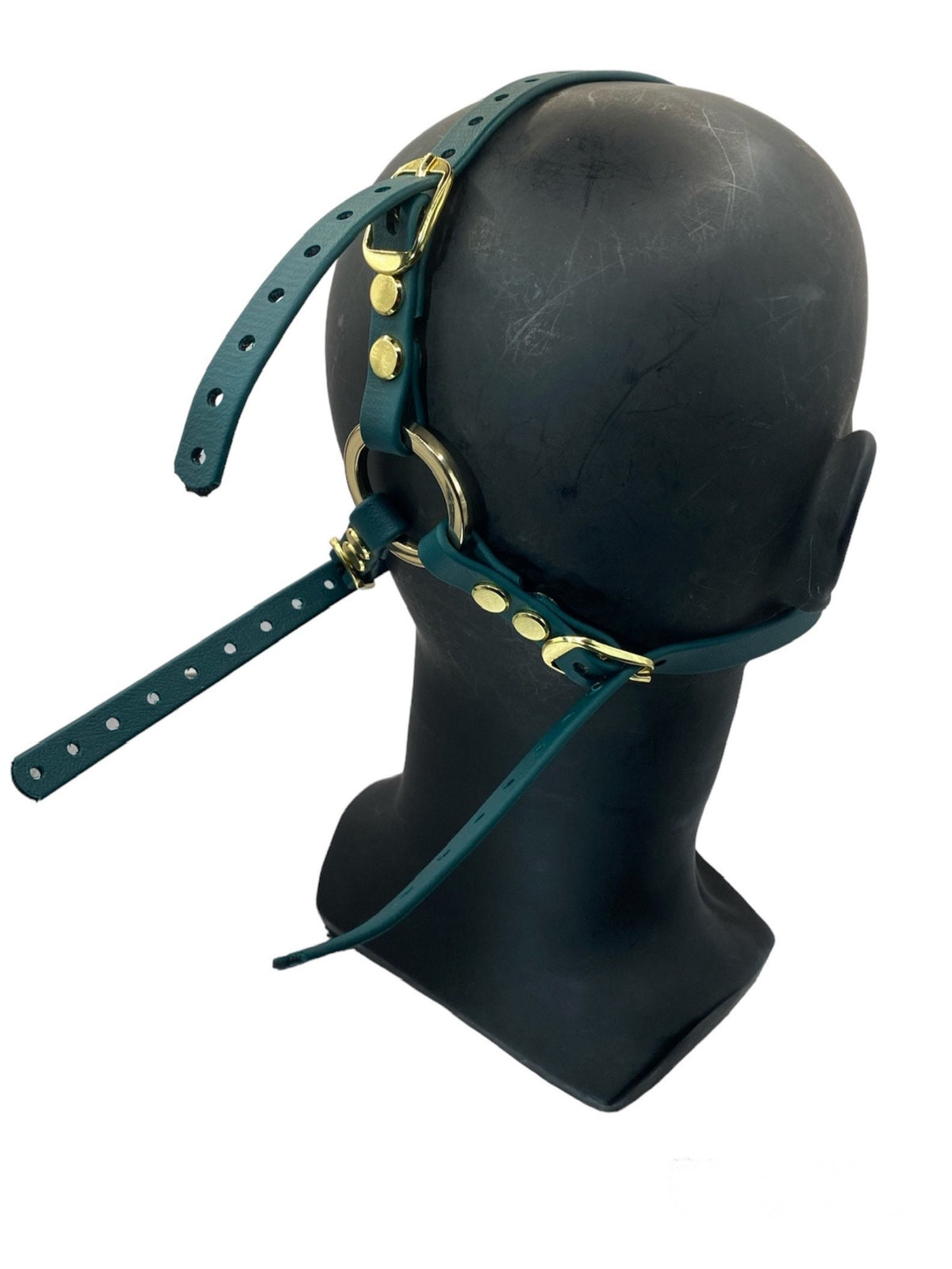 Forest Green Premium Hardware Face Muzzle