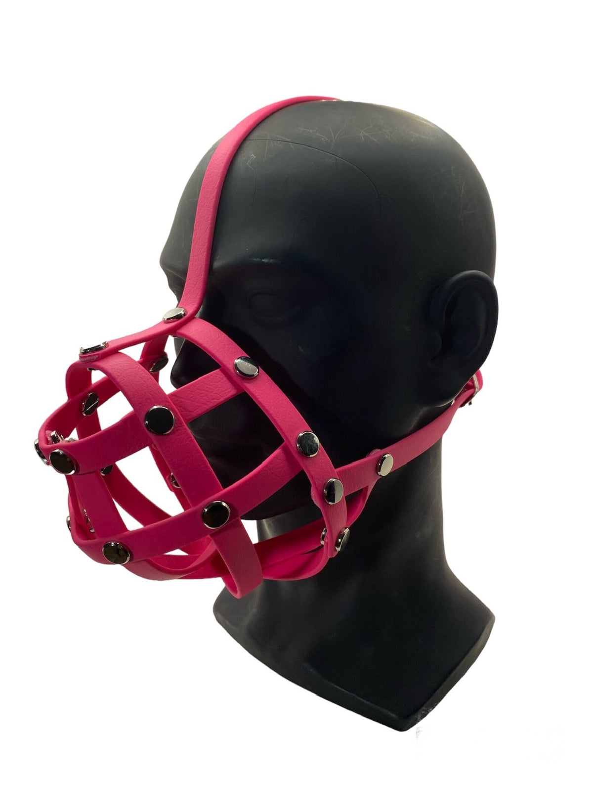 Pink Premium Hardware Face Muzzle