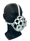 White Premium Hardware Face Muzzle