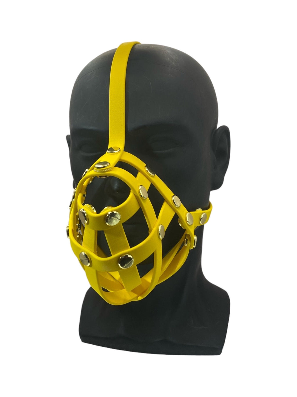 Yellow Premium Hardware Face Muzzle